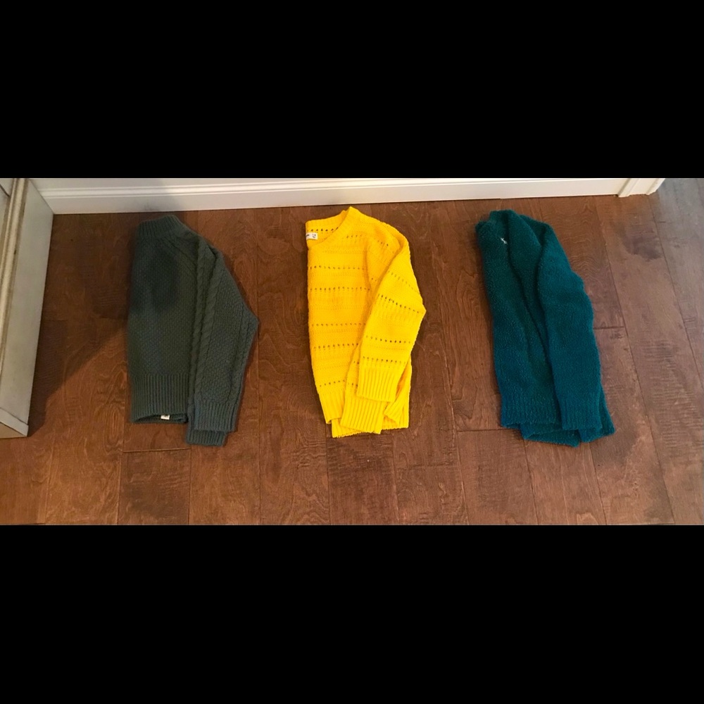 Girls Sweater Lot